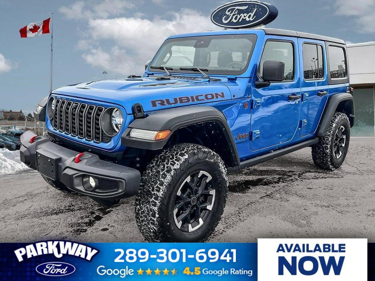 2024 Jeep Wrangler Rubicon   ONE OWNER   LOW KMS   HARD TOP ONE OWNER Photo0