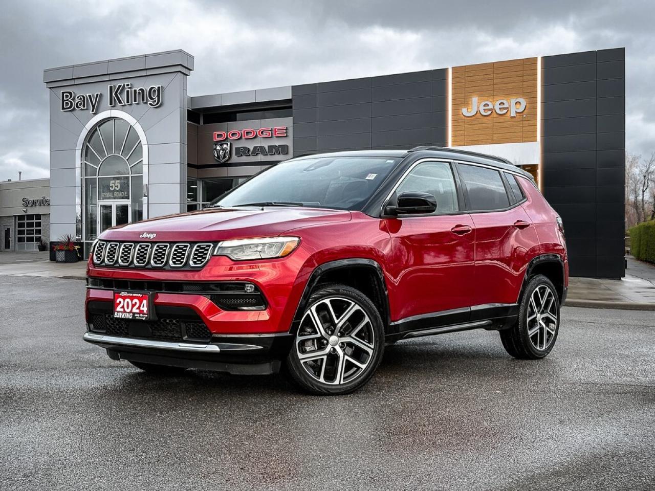 2024 Jeep Compass Limited   ELITE EXTERIOR GROUP   PANO ROOF   ALPIN Photo0