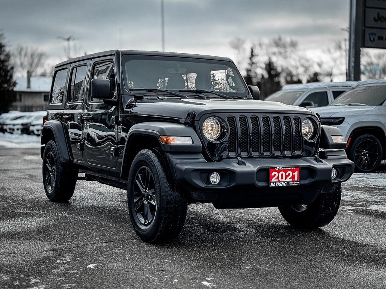 2021 Jeep WRANGLER UNLIMITED Sport   ALTITUDE   REMOTE START   ALPINE AUDIO   C Photo2