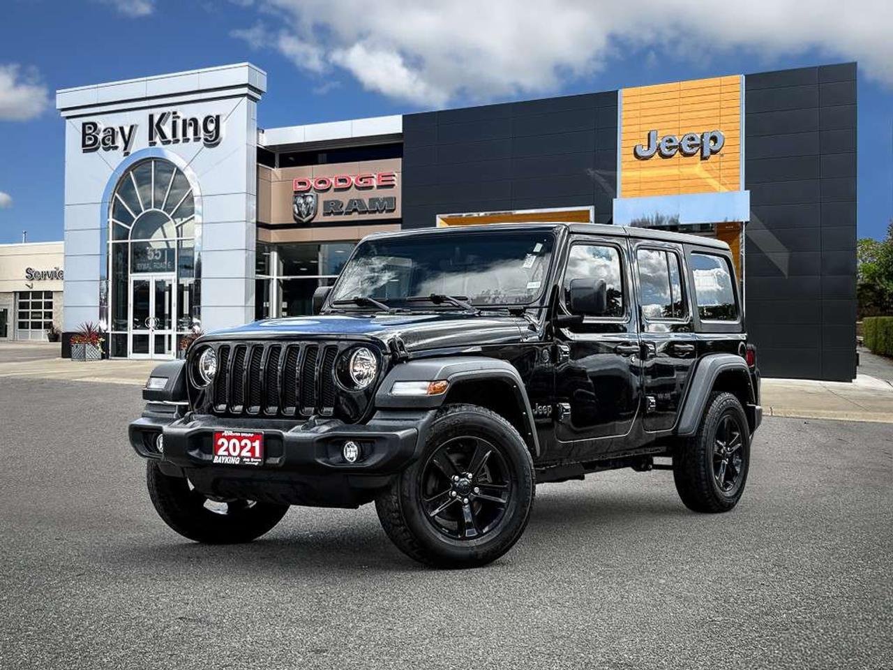2021 Jeep Wrangler Sport   ALTITUDE   REMOTE START   ALPINE AUDIO   CARPLAY Photo