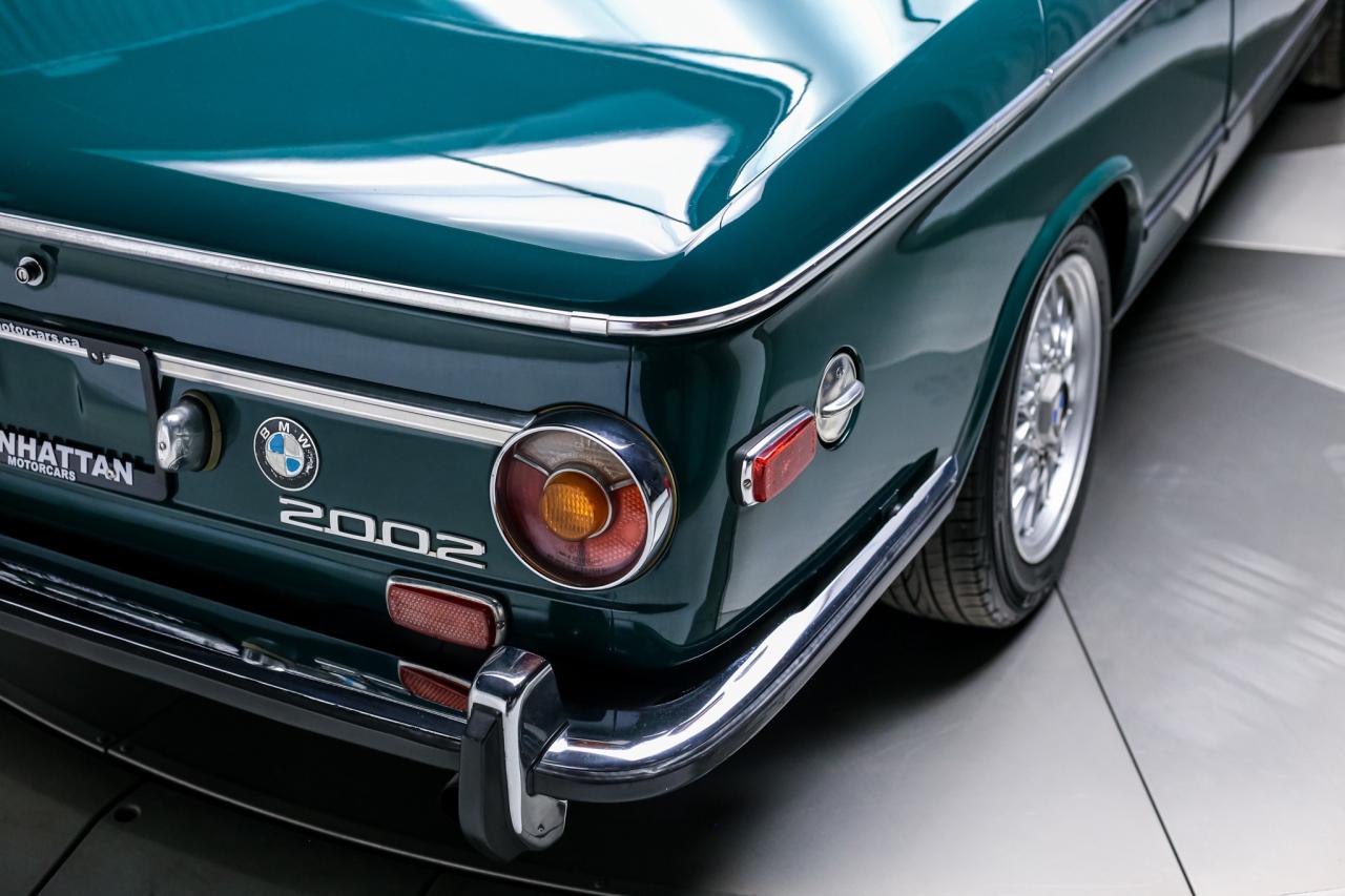 1973 BMW 2002 2.0L 125HP 4 SPEED MANUAL  RECAROSEATS POWERTRUNK Photo