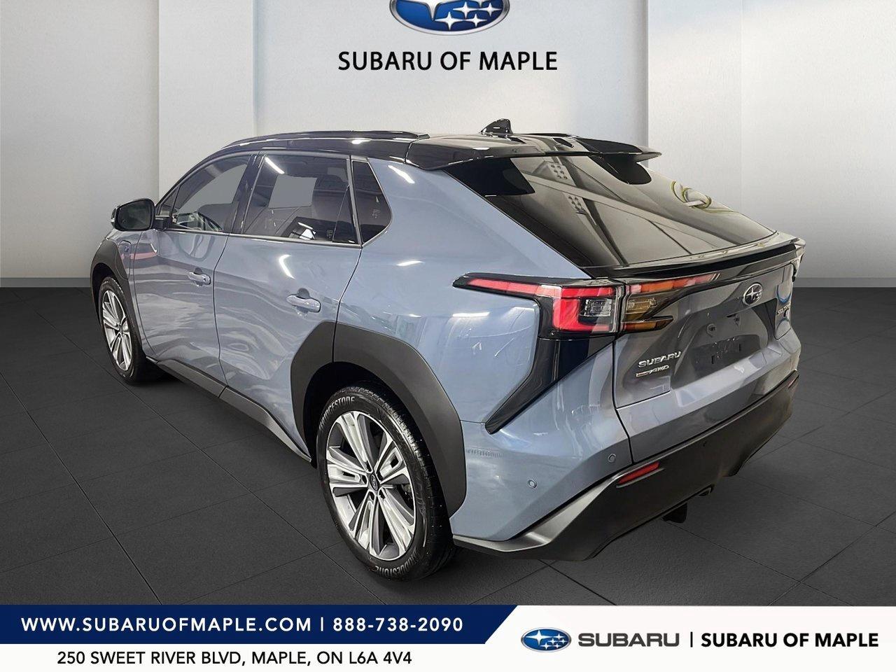 2023 Subaru Solterra w-Technology Package Low Km/No Accidents/CPO Photo