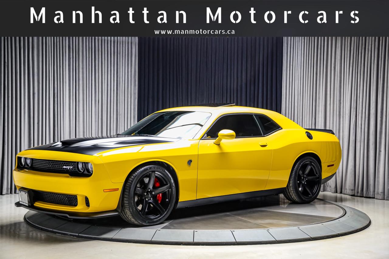 2017 Dodge Challenger SRT HELLCAT MANUAL 707HP  NOACCIDENT LOWKM SUNROOF Photo