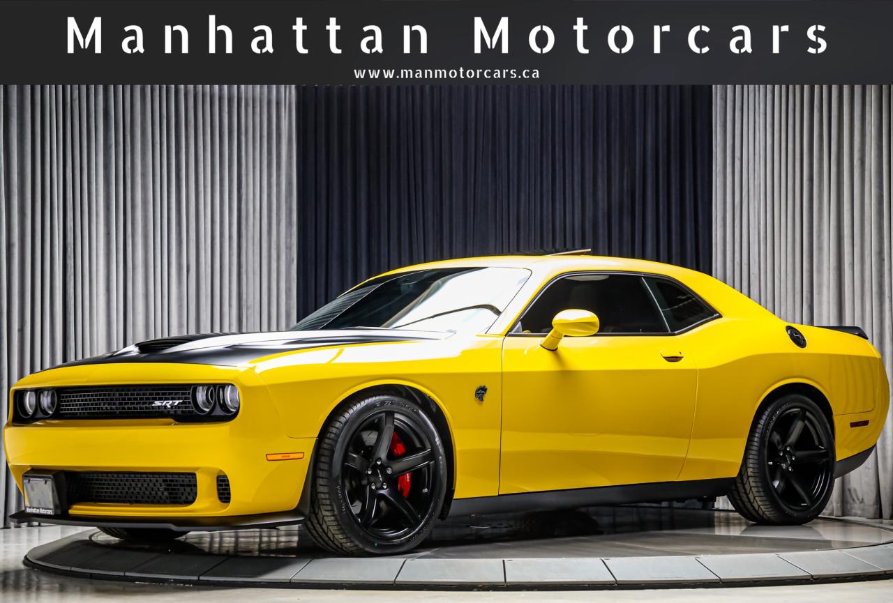 2017 Dodge Challenger SRT HELLCAT MANUAL 707HP  NOACCIDENT LOWKM SUNROOF Photo0