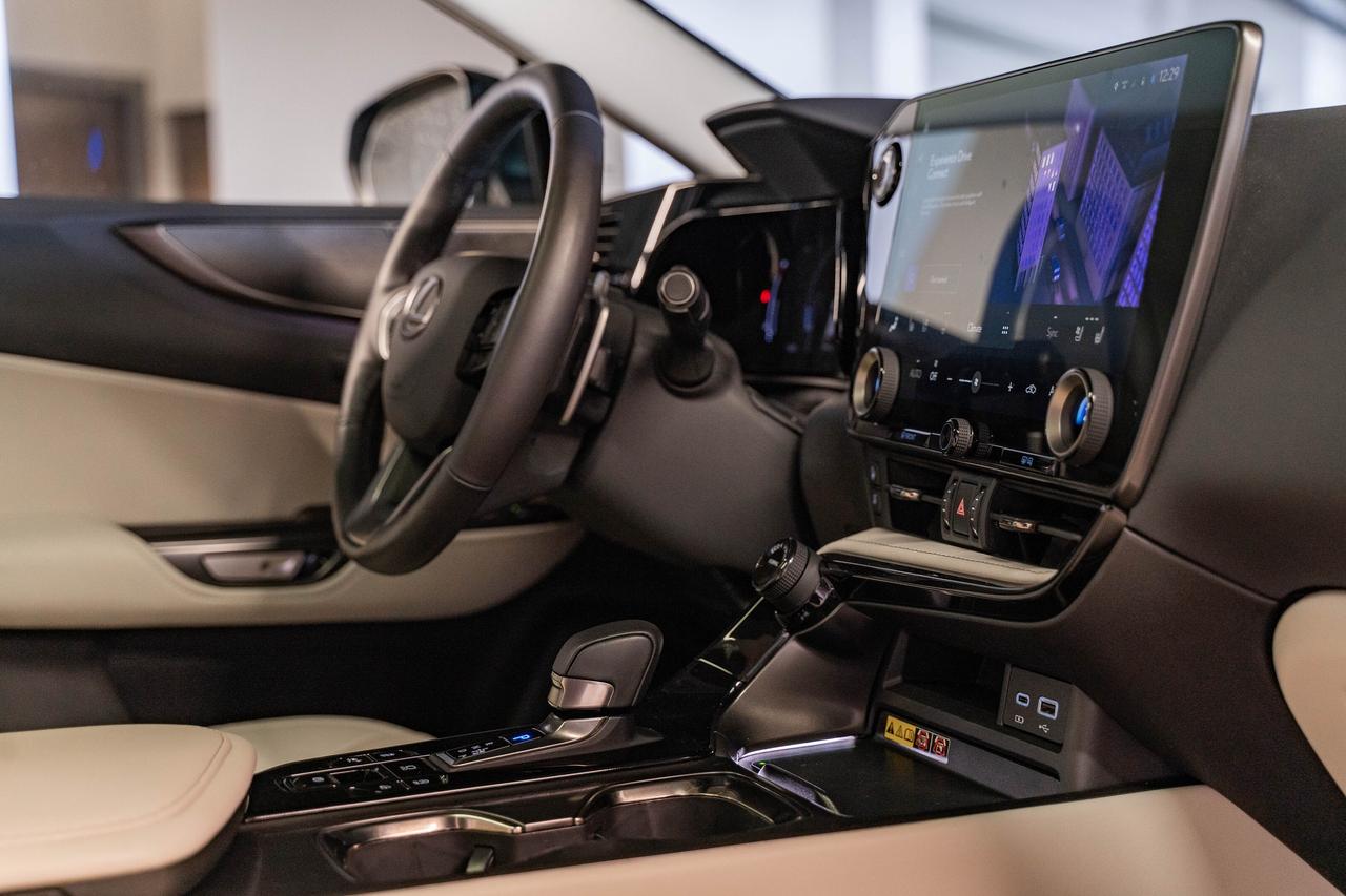 2025 Lexus NX Executive Pkg Nori Green on Macadamia Photo