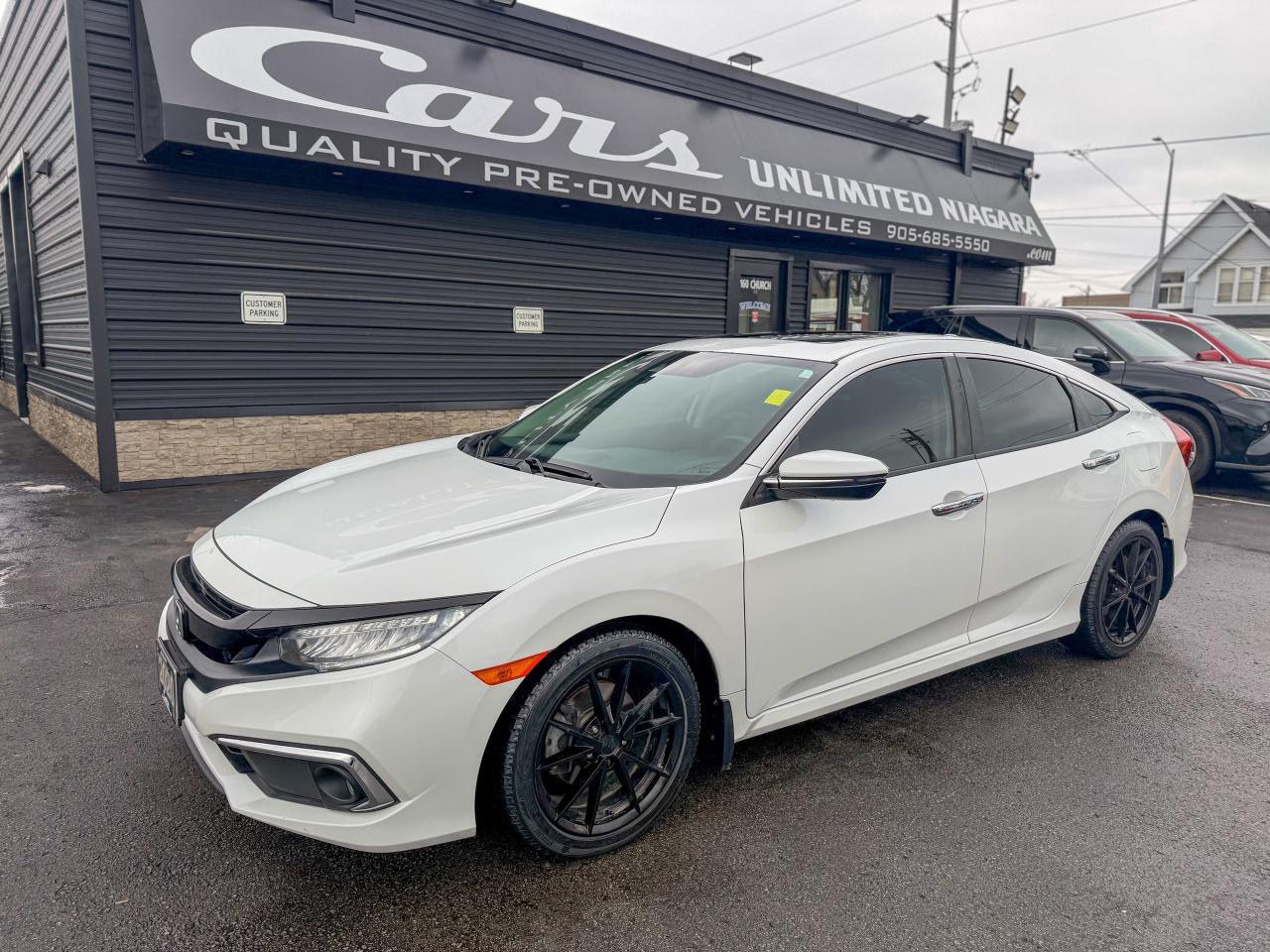 2020 Honda Civic Sedan Touring/NAVI/ROOF/CAMERA/REMOTE/BLACK RIMS/1.5L Photo