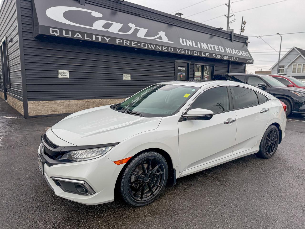 2020 Honda Civic Sedan Touring/NAVI/ROOF/CAMERA/REMOTE/BLACK RIMS/1.5L Photo