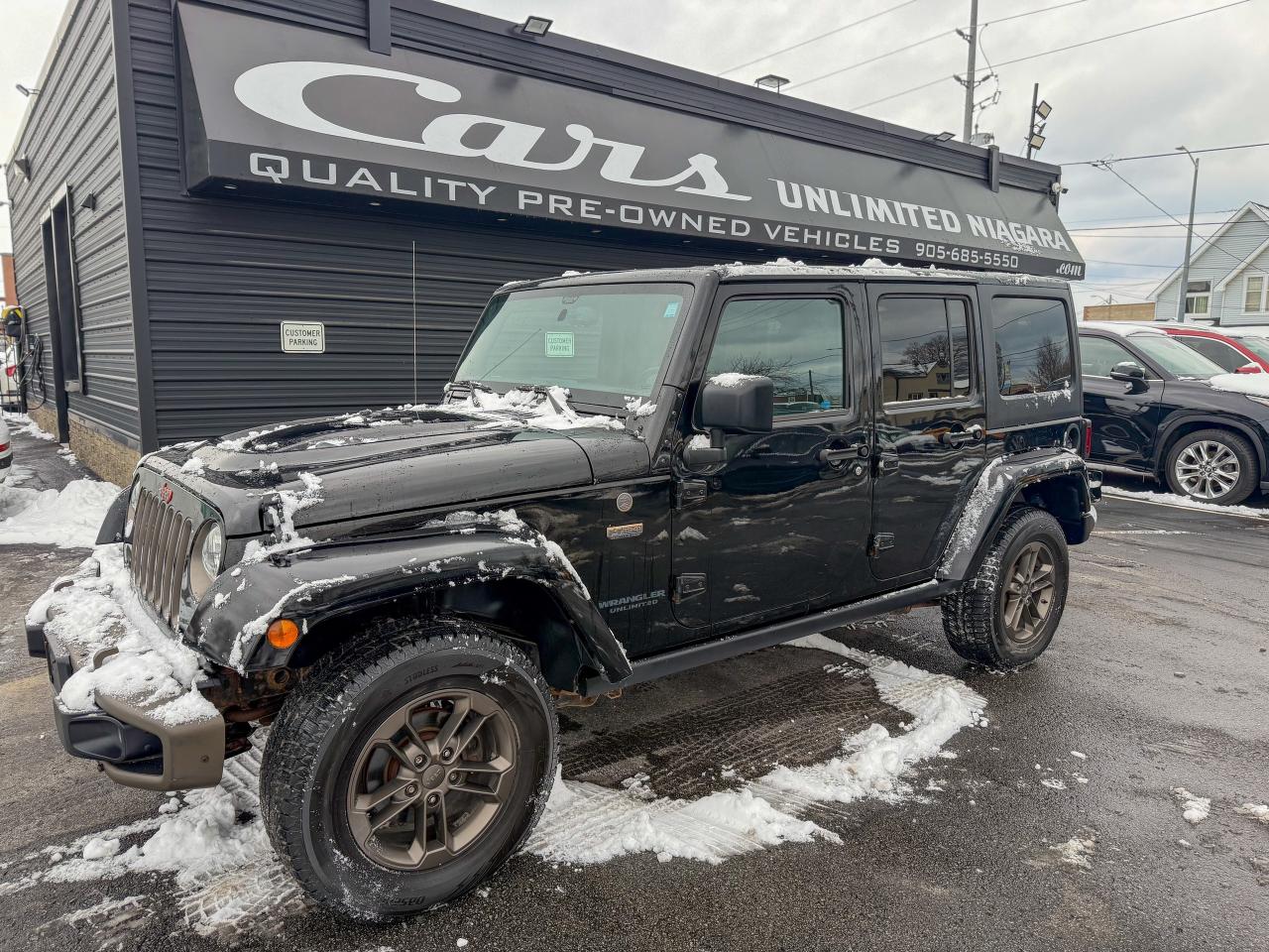 2017 Jeep WRANGLER UNLIMITED 4WD/75th Anniversary/1 OWNER/NAVI/HARD TOP/REMOTE Photo