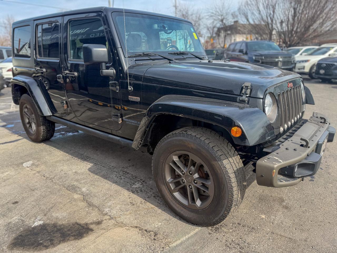 2017 Jeep WRANGLER UNLIMITED 4WD/75th Anniversary/1 OWNER/NAVI/HARD TOP/REMOTE Photo