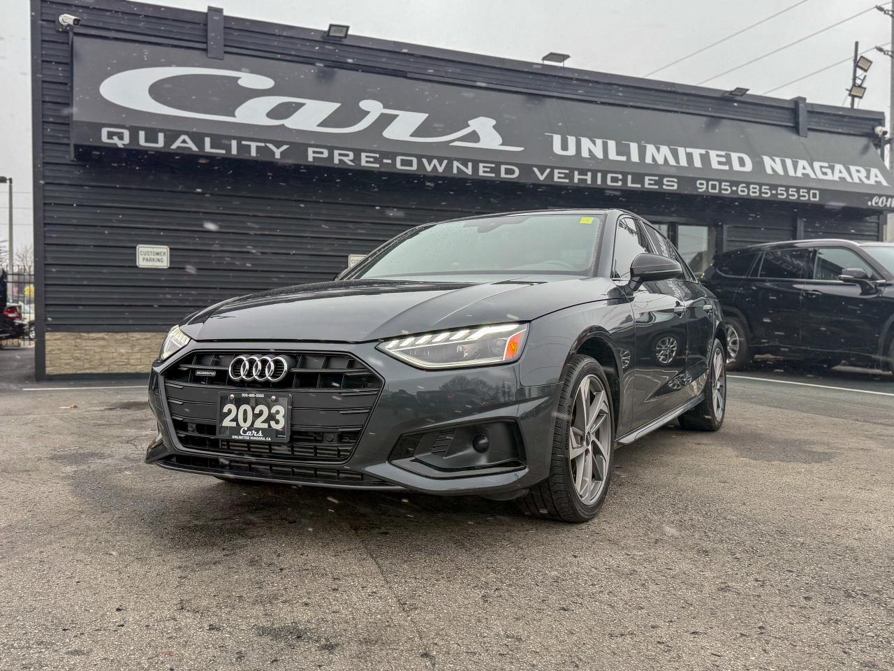 2023 Audi A4 Komfort/quattro/LOW KM/BSM/ROOF/CAMERA/NO ACCIDENT Photo