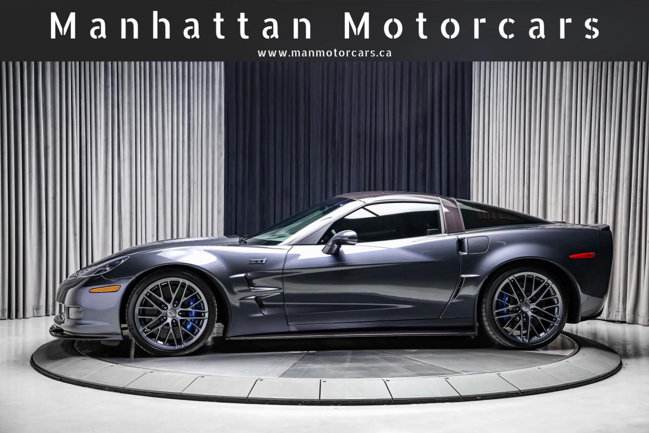 2011 Chevrolet Corvette ZR1 w/3ZR 638HP  CARBONCERAMIC FULLPPF LOWKM HUD Photo3