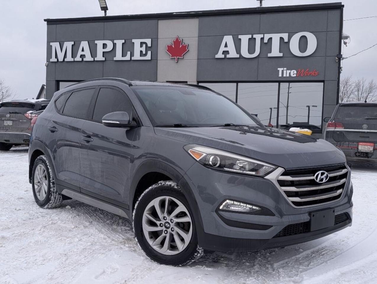 2017 Hyundai Tucson SE AWD  LEATHER   PANOROOF   CAMERA   HTD SEATS Photo0