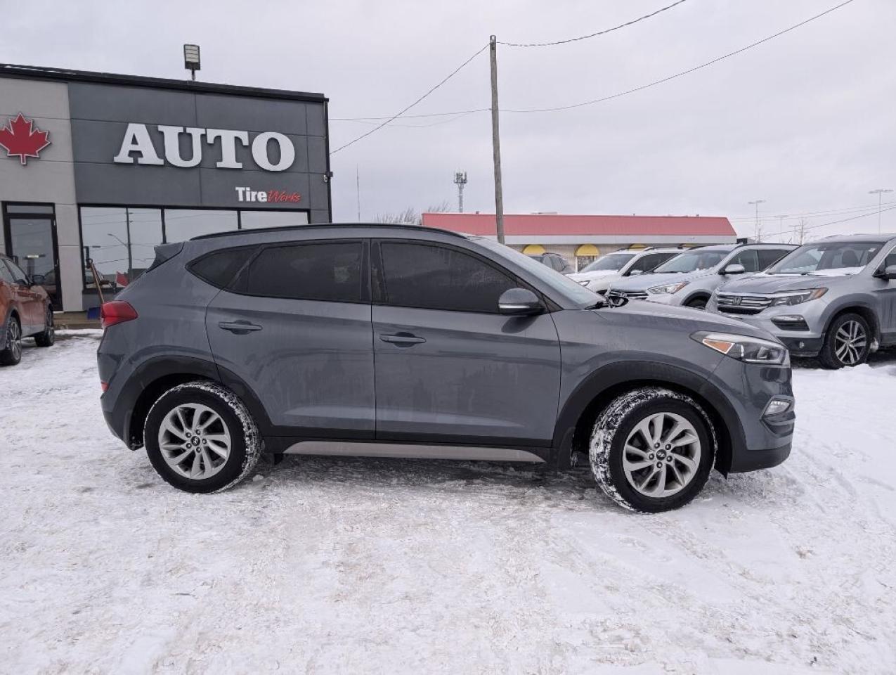 2017 Hyundai Tucson SE AWD  LEATHER   PANOROOF   CAMERA   HTD SEATS Photo4