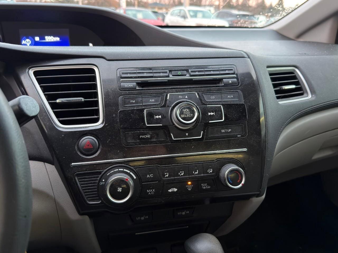 2013 Honda Civic LXAS-TRADED, HTD SEATS, BLUETOOTH, CRUISE CONTROL, Photo