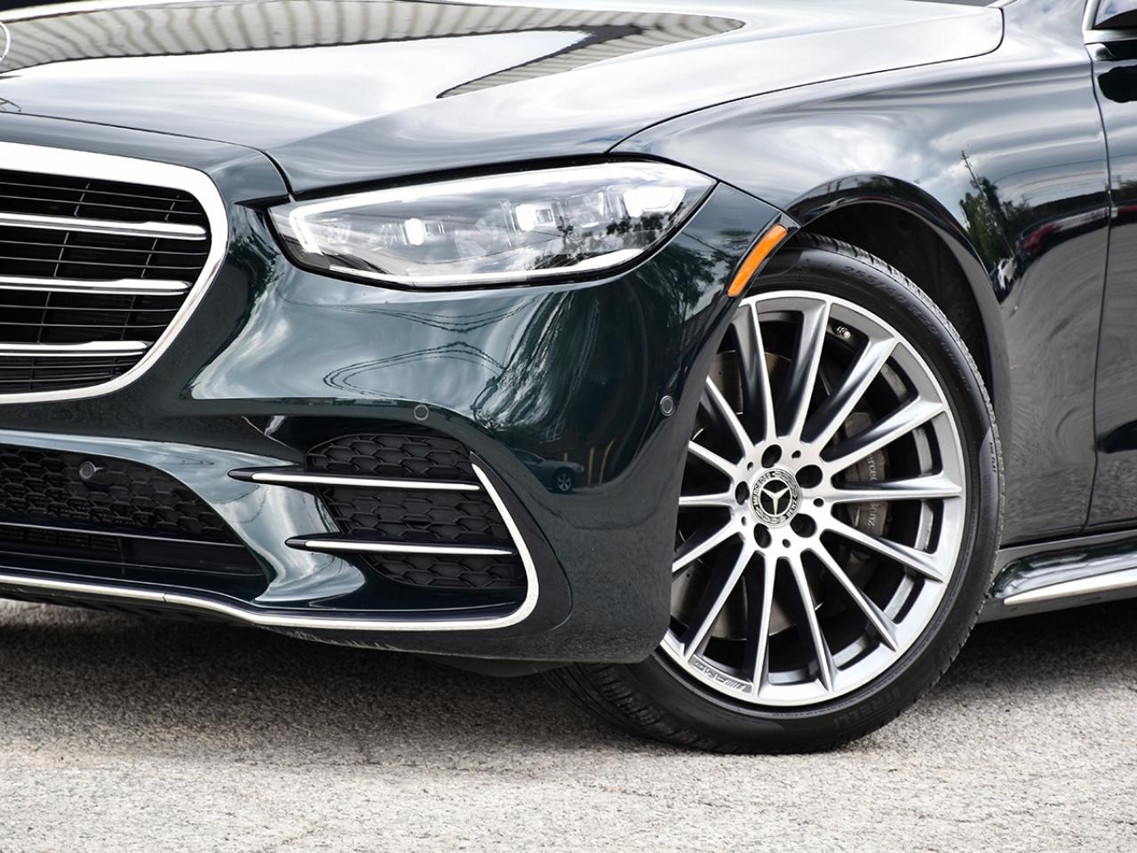 2022 Mercedes-Benz S-Class S 580 4MATIC*EMARALDGREEN*Navi*BSM*Camera*FullWarr Photo