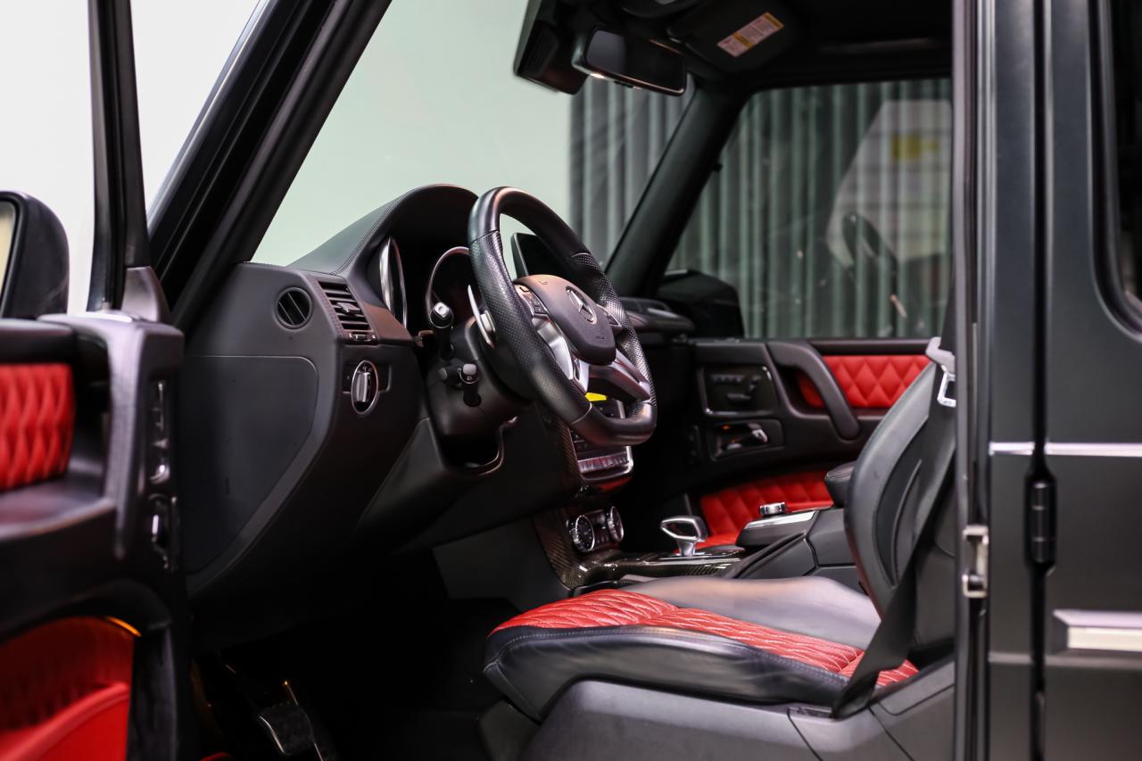 2017 Mercedes-Benz G-Class AMG G 63 DESIGNO 563HP 4X4 ADAPTIVCRUZ NAV REDINT Photo