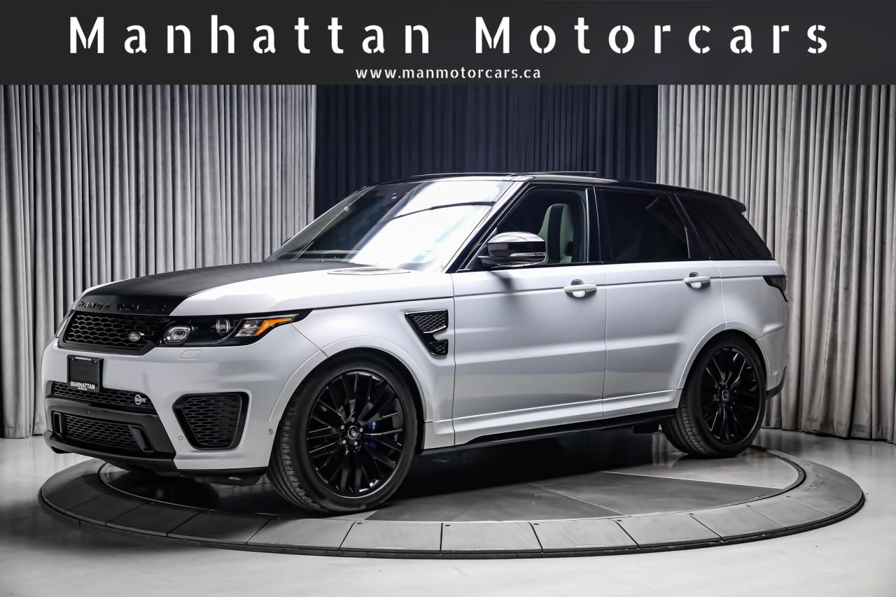 2017 Land Rover Range Rover Sport V8 SUPERCHARGED SVR 550HP  PANO HUD CARBONINT NAVI Photo