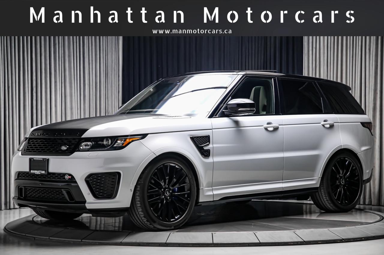 2017 Land Rover Range Rover Sport V8 SUPERCHARGED SVR 550HP  PANO HUD CARBONINT NAVI Photo0