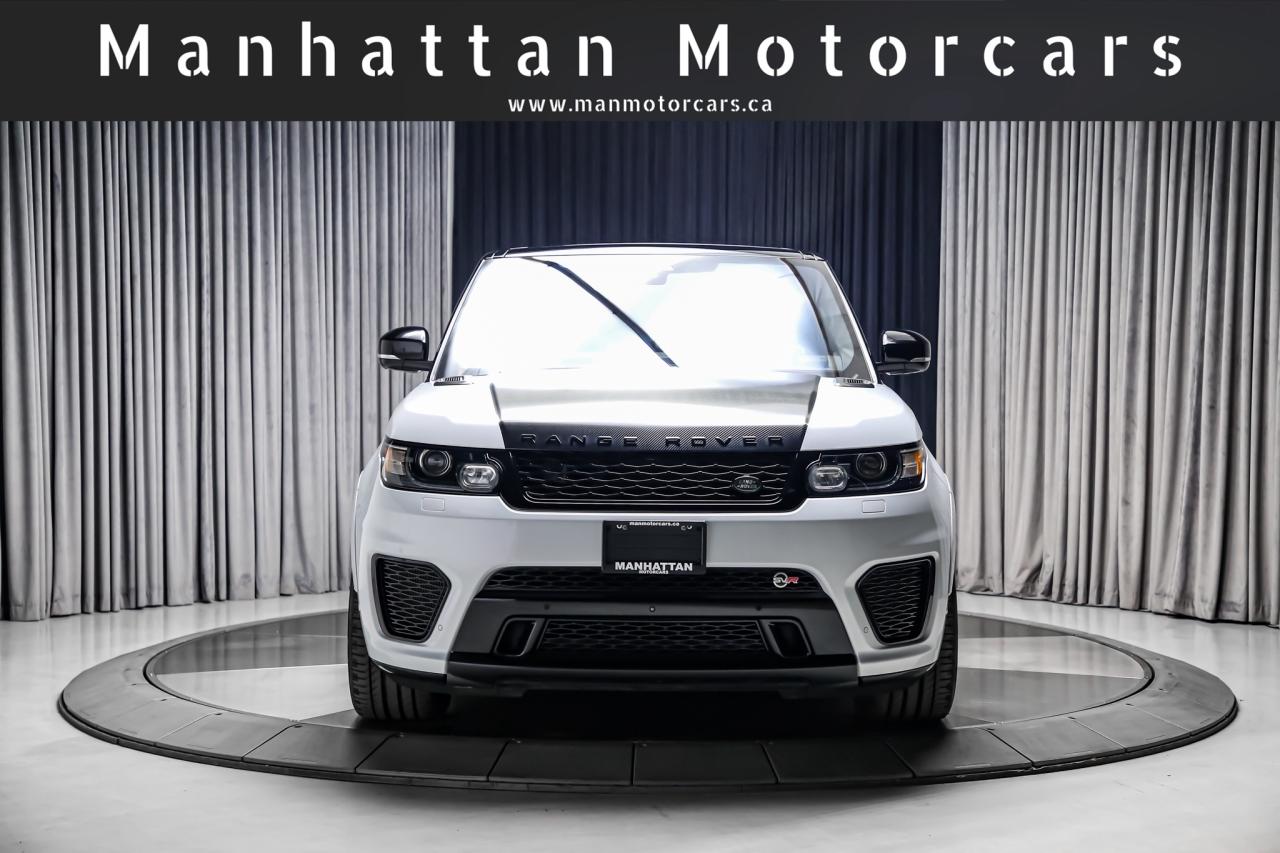 2017 Land Rover Range Rover Sport V8 SUPERCHARGED SVR 550HP  PANO HUD CARBONINT NAVI Photo