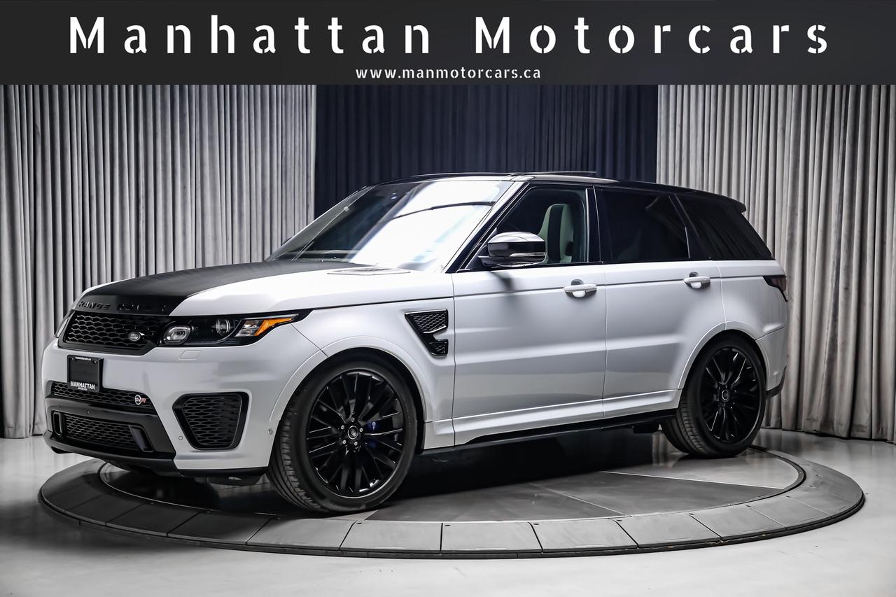 2017 Land Rover Range Rover Sport V8 SUPERCHARGED SVR 550HP  PANO HUD CARBONINT NAVI Photo