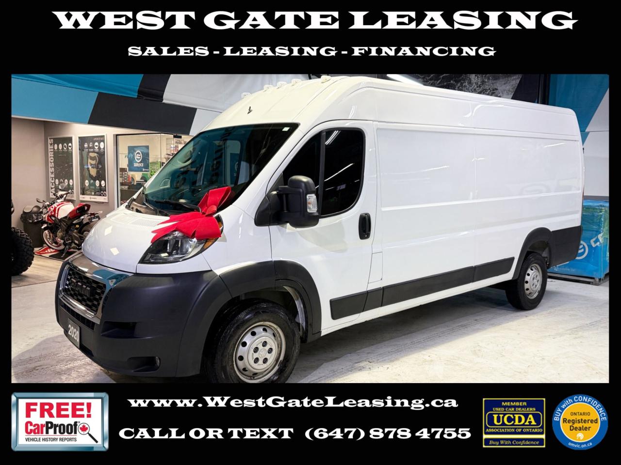 2020 RAM ProMaster 3500 HIGH ROOF   EXTENDED 159 WB   NO ACCIDENTS Photo0
