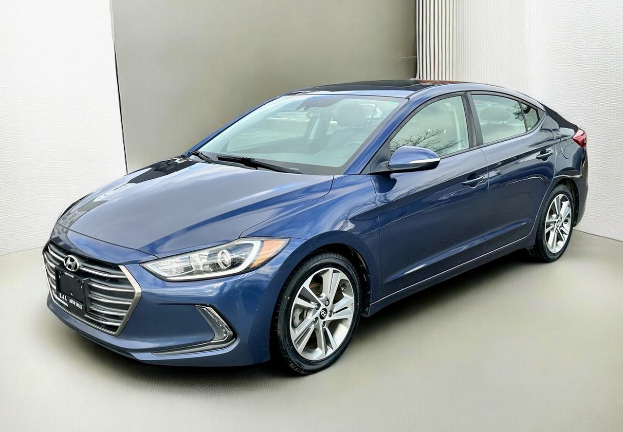 2018 Hyundai Elantra GLS ~ LEATHER ~ SUNROOF ~ NO ACCIDENTS Photo0