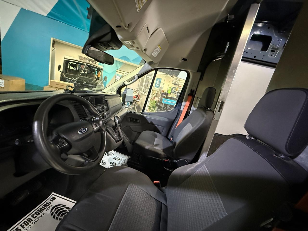 2021 Ford Transit Cargo Van T-250 148 EL   EXTRA LONG   CAMERA   HIGH ROOF   N Photo2