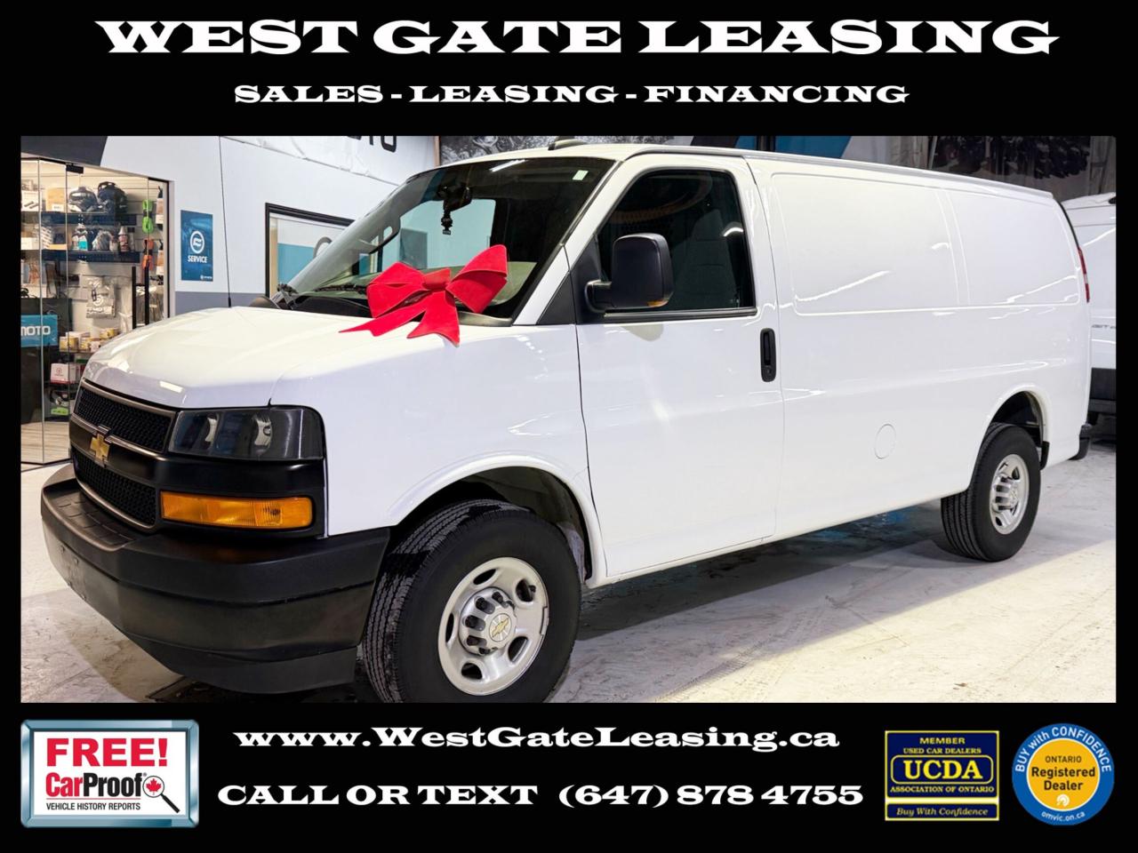 2023 Chevrolet Express 2500 135 V6   NO ACCIDENTS   WARRANTY 2028   SHELV Photo