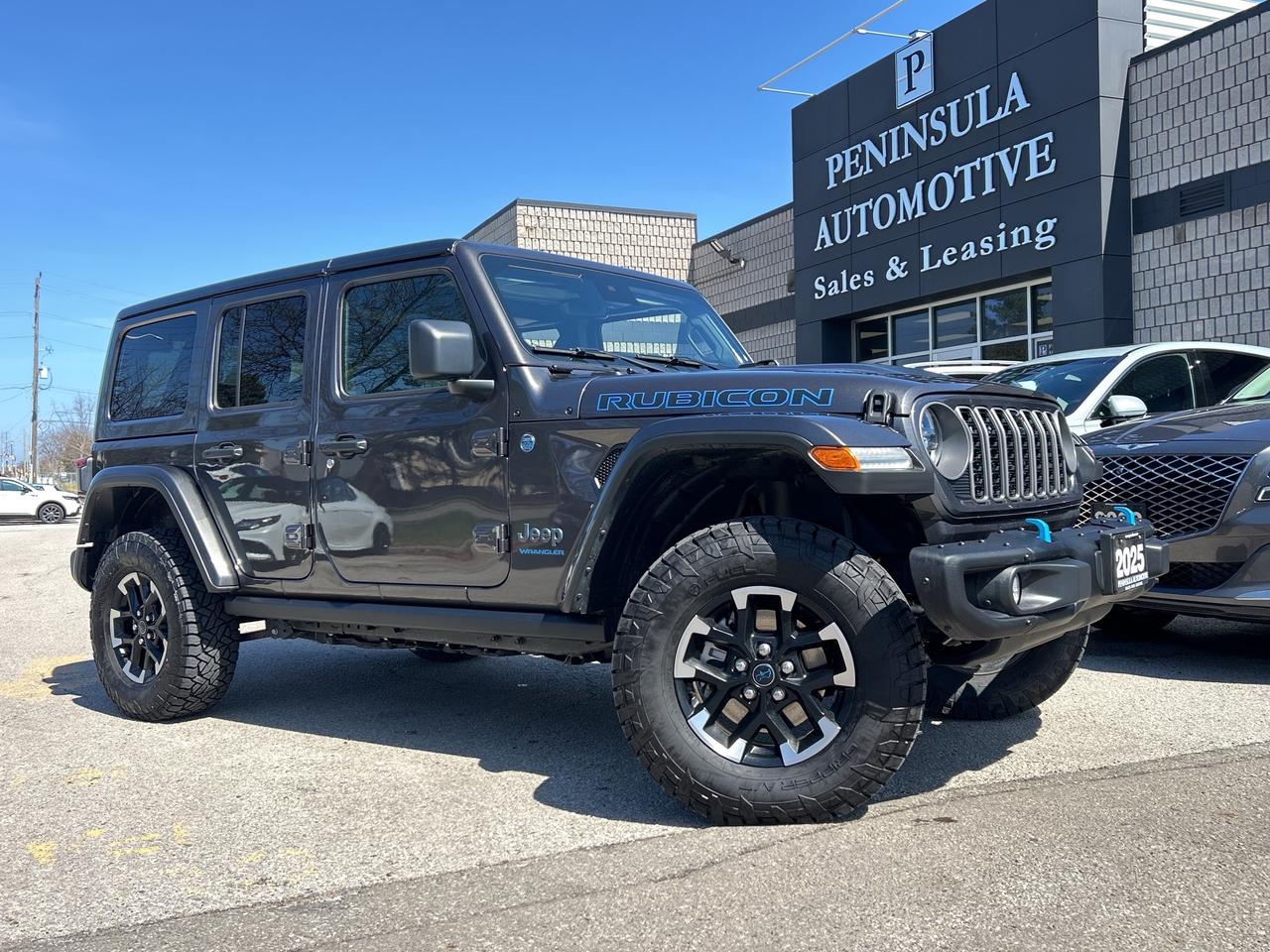 2025 Jeep Wrangler 4xe RUBICON X, PLUG IN HYBRID, POWERBOX, CARPLAY Photo0