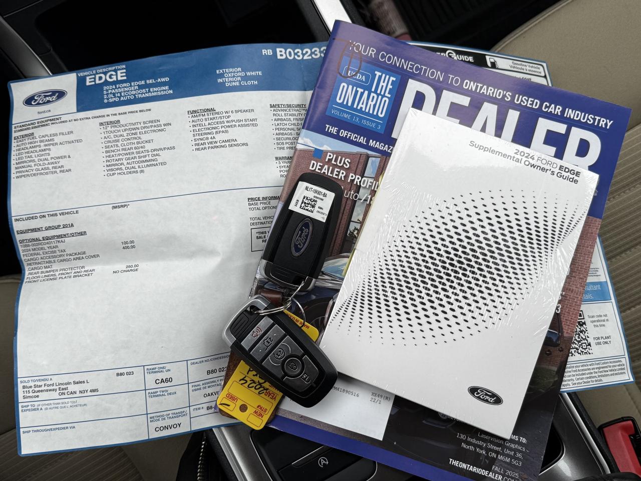 2024 Ford Edge No Accident l SEL l AWD l One Owner l FordWarranty Photo