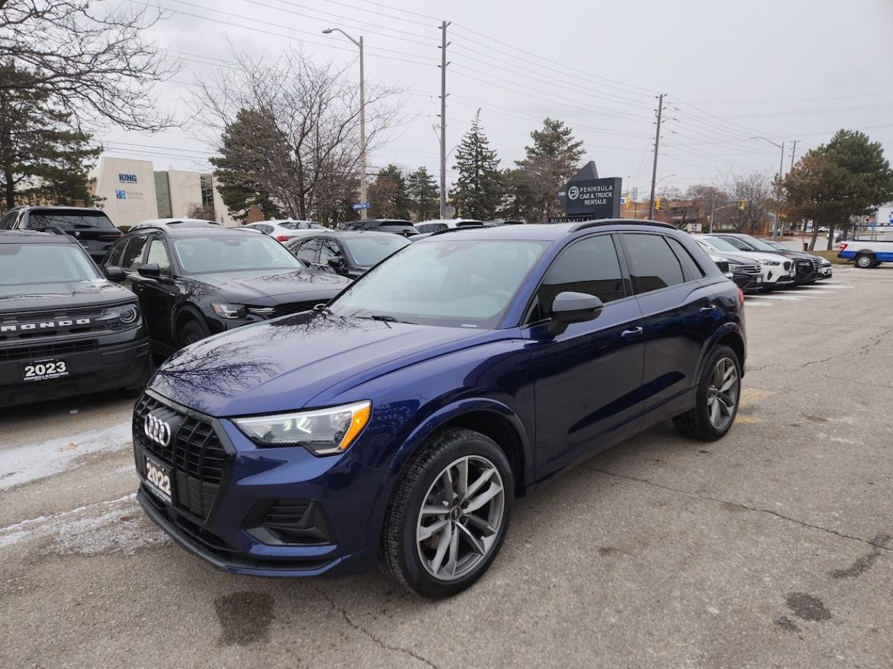 2022 Audi Q3 VORSPRUNG, NEW TIRES, CARPLAY, PANO, BLIND SPOT Photo