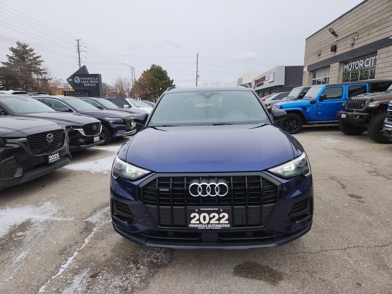 2022 Audi Q3 VORSPRUNG, NEW TIRES, CARPLAY, PANO, BLIND SPOT Photo