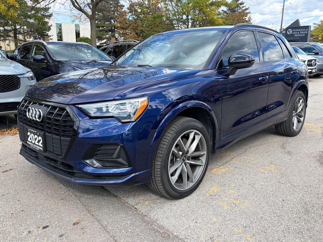 2022 Audi Q3 VORSPRUNG, NEW TIRES, CARPLAY, PANO, BLIND SPOT Photo