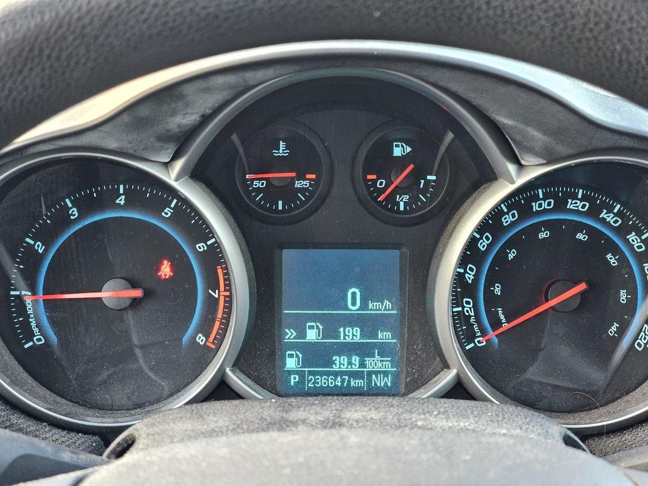 2012 Chevrolet Cruze LT TURBO !!! NO ACCIDENTS !!! SOLD AS IS   NO INSP Photo