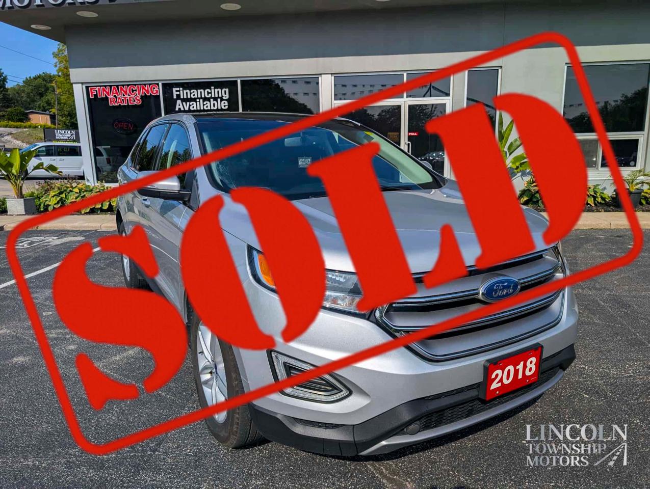 2018 Ford Edge SEL - CLEAN CARFAX, NAV, RMT START, SUNROOF, AWD Photo0