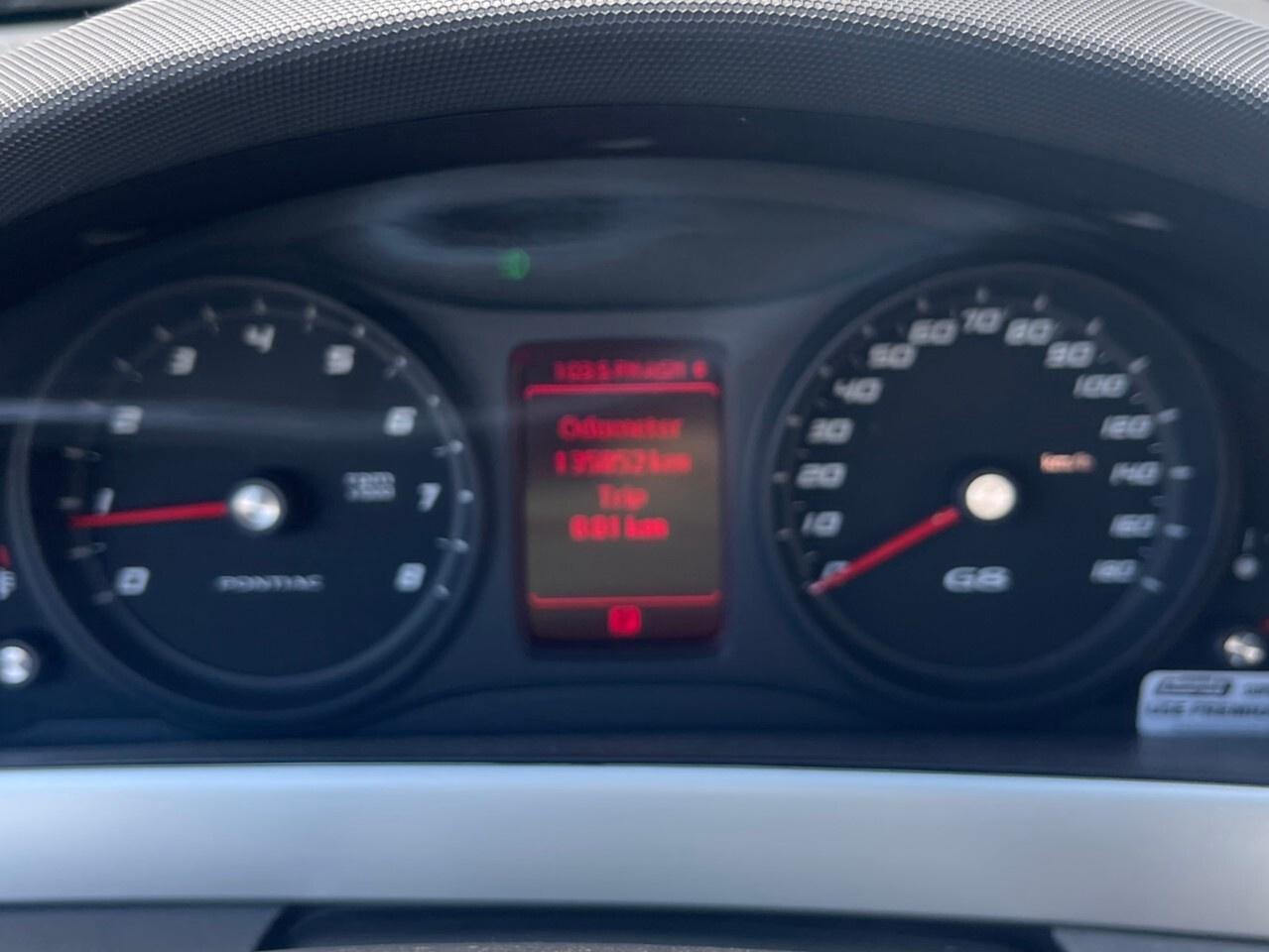 2009 Pontiac G8 4dr Sdn GT Supercharged/Sunroof/Auto/6.0L V8 Photo