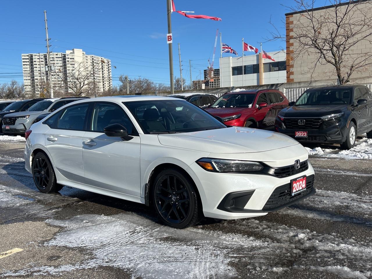 2024 Honda Civic Sedan Sport CarPlay Rear Cam Sunroof Heated Seats Photo