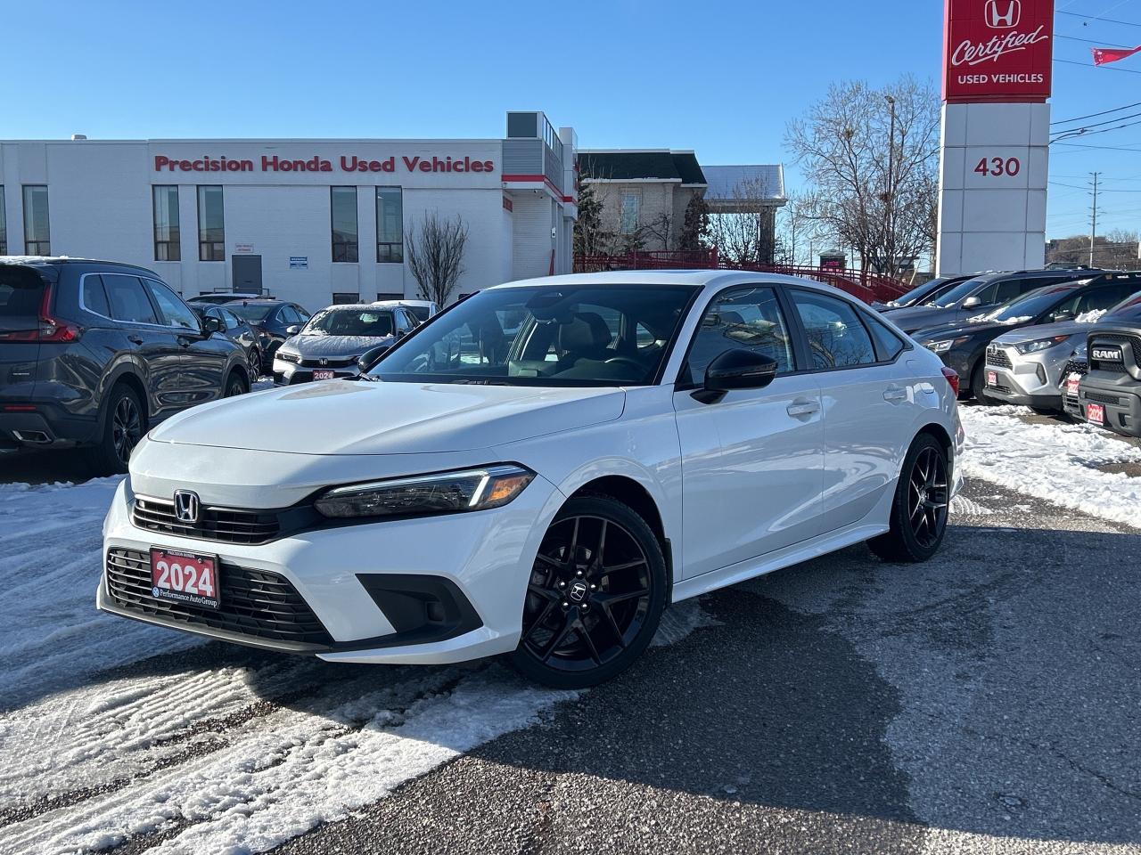 2024 Honda Civic Sedan Sport CarPlay Rear Cam Sunroof Heated Seats Photo