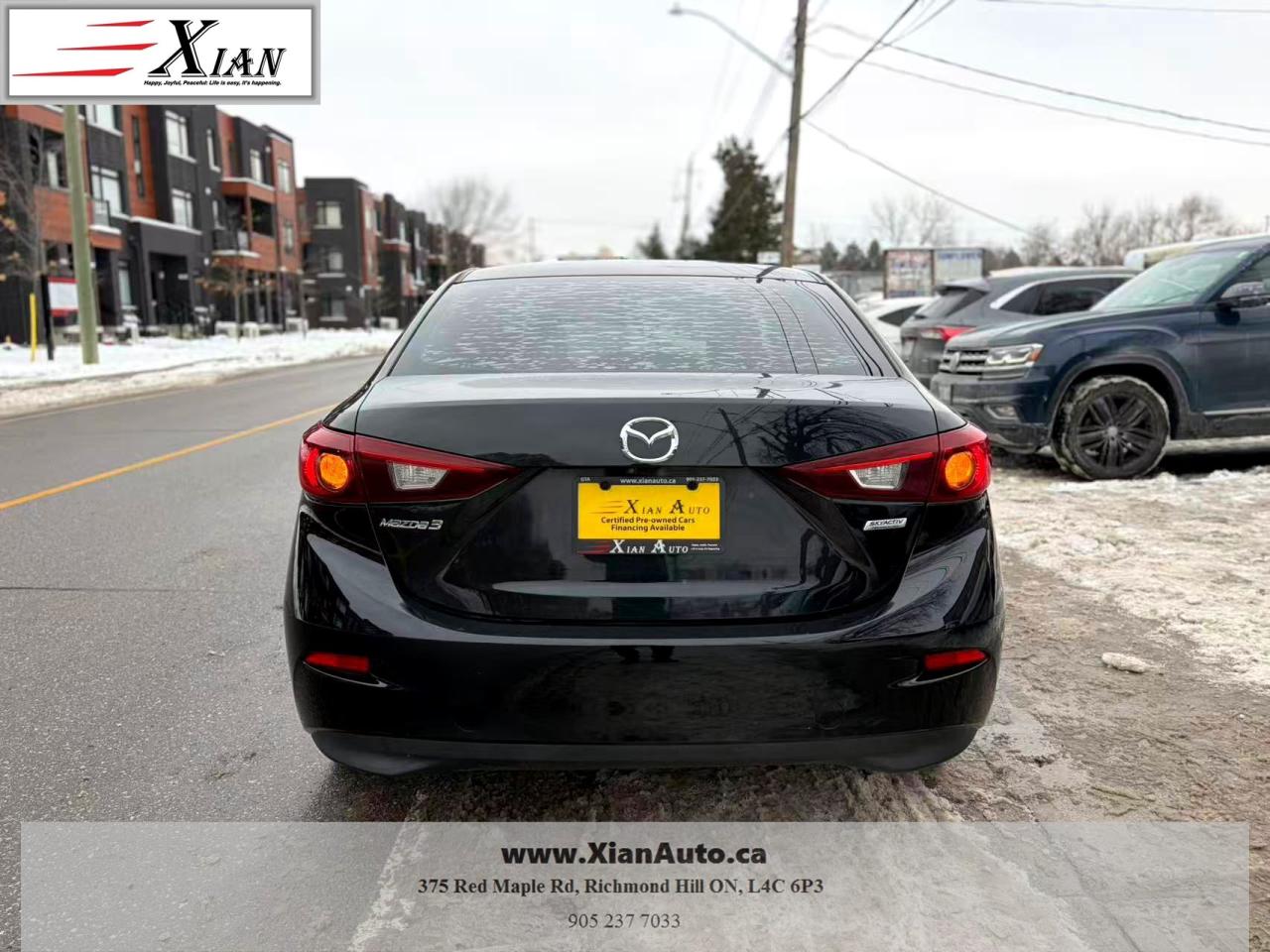 2016 Mazda MAZDA3 4dr Sdn Auto GX/ CLEAN CARFAX/ LOW KM Photo