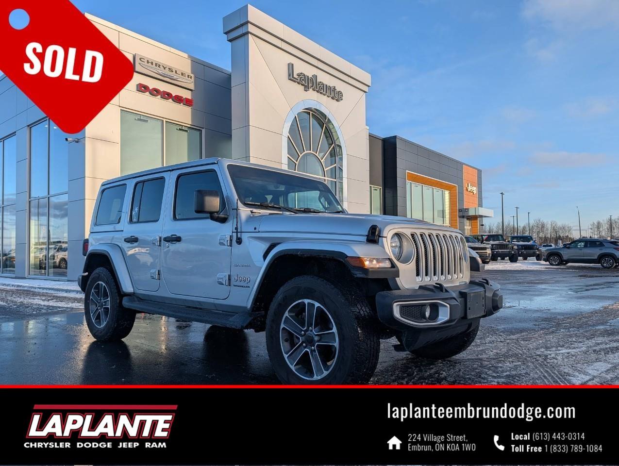 2023 Jeep Wrangler Sahara NO ACCIDENTS/ LOW KMS Photo0