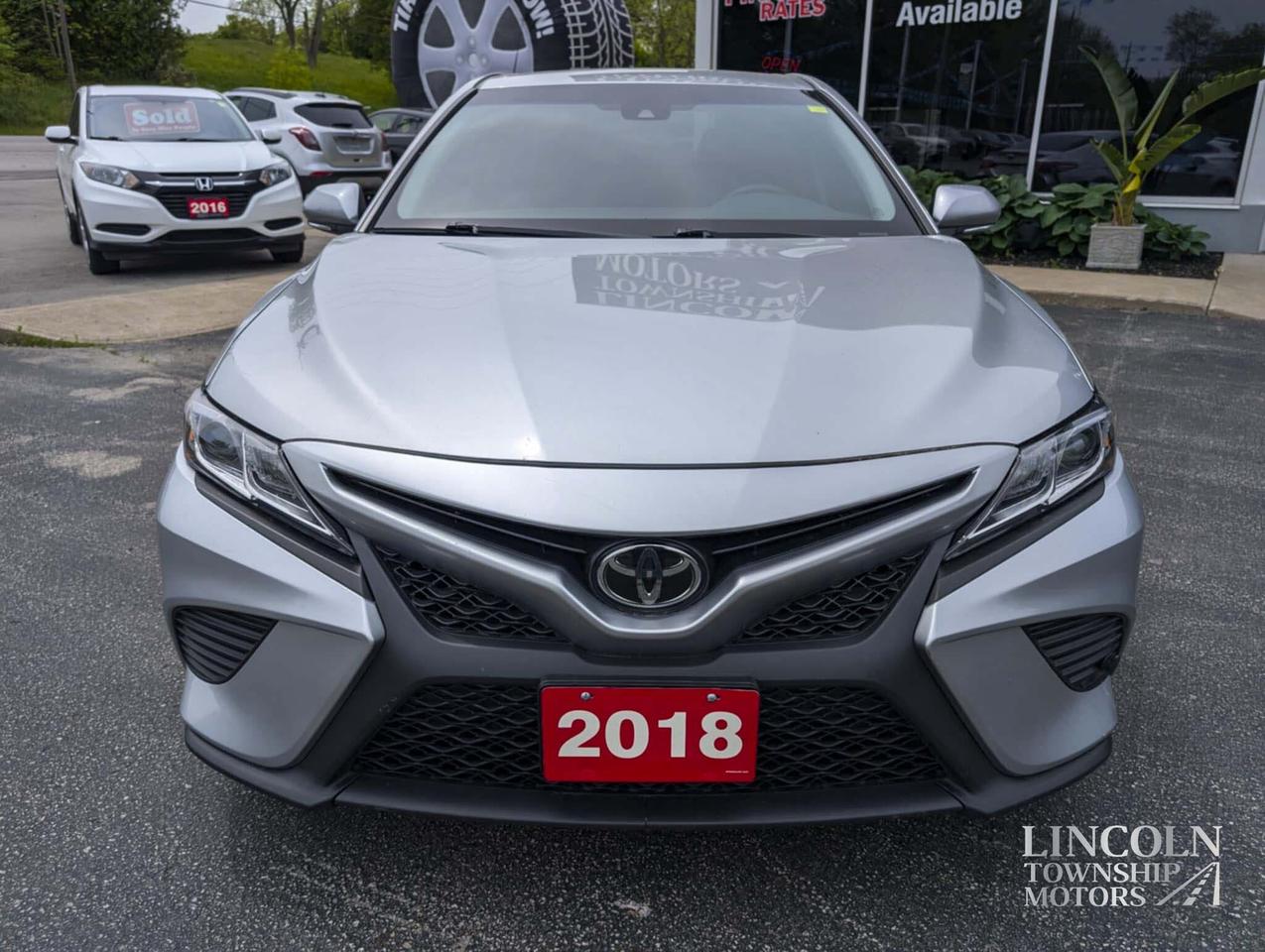 2018 Toyota Camry SE- Heated Seats, Backup Cam, Clean CarFax & More! Photo2