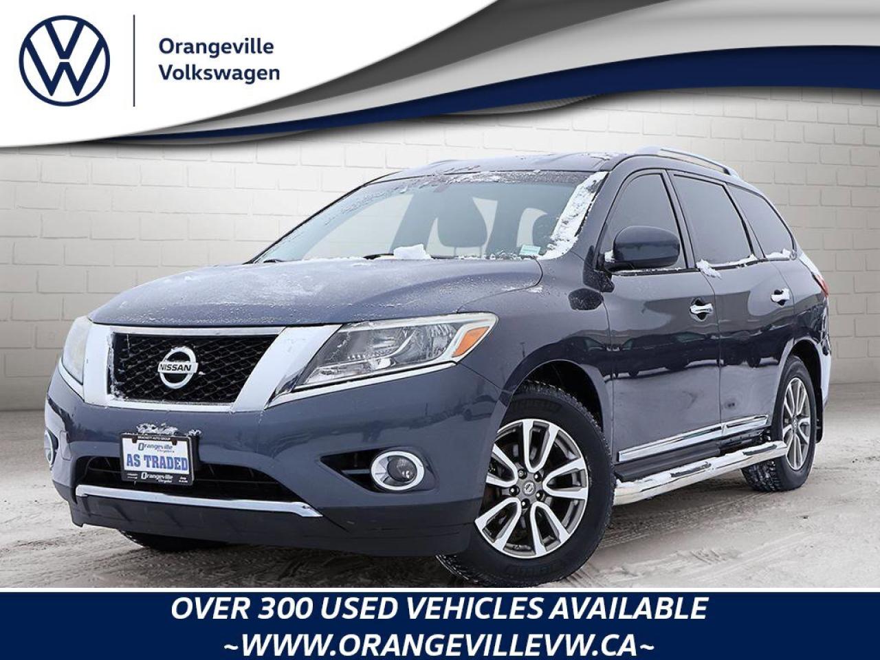 2014 Nissan Pathfinder SLSL, 3.5L V6, CVT, LEATHER, ALLOYS, 7-PASSENGER, Photo0