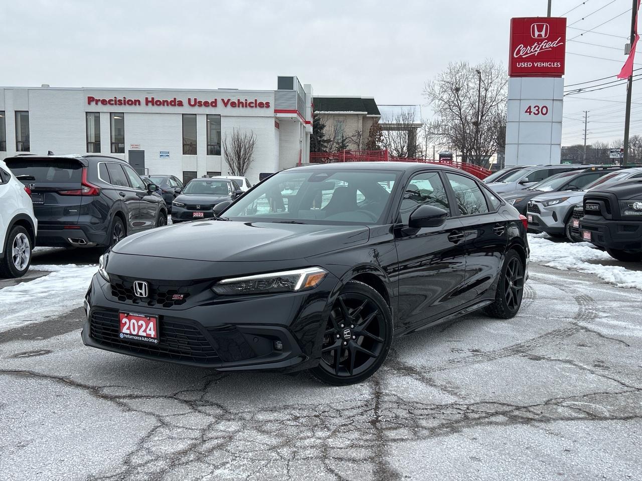 2024 Honda Civic Si Sedan Si  Navigation  Sunroof CarPlay H.Seats Like New! Photo