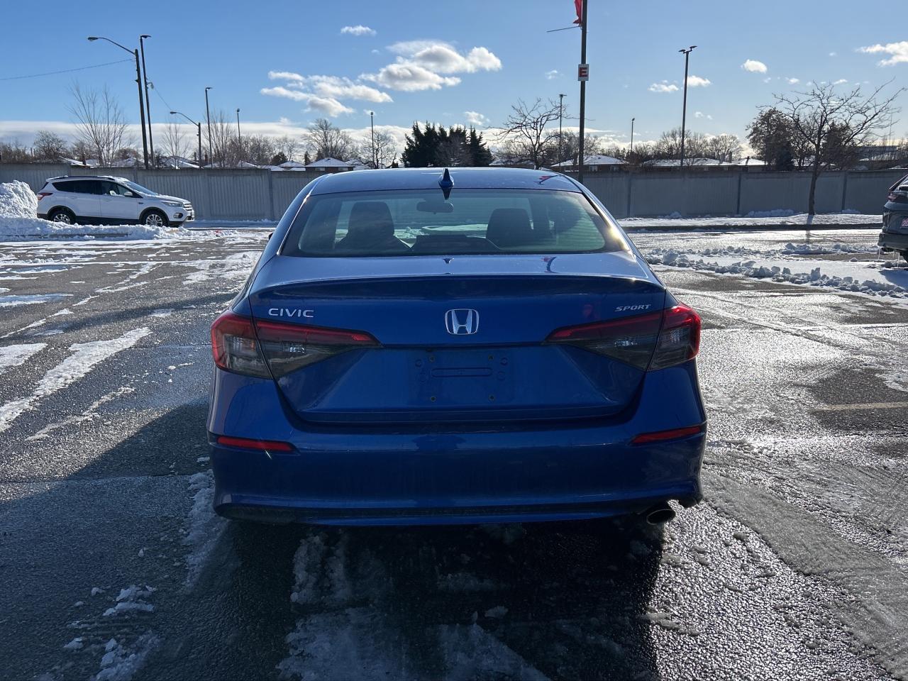 2024 Honda Civic Sedan Sport CarPlay Rear Cam Sunroof Heated Seats Photo4