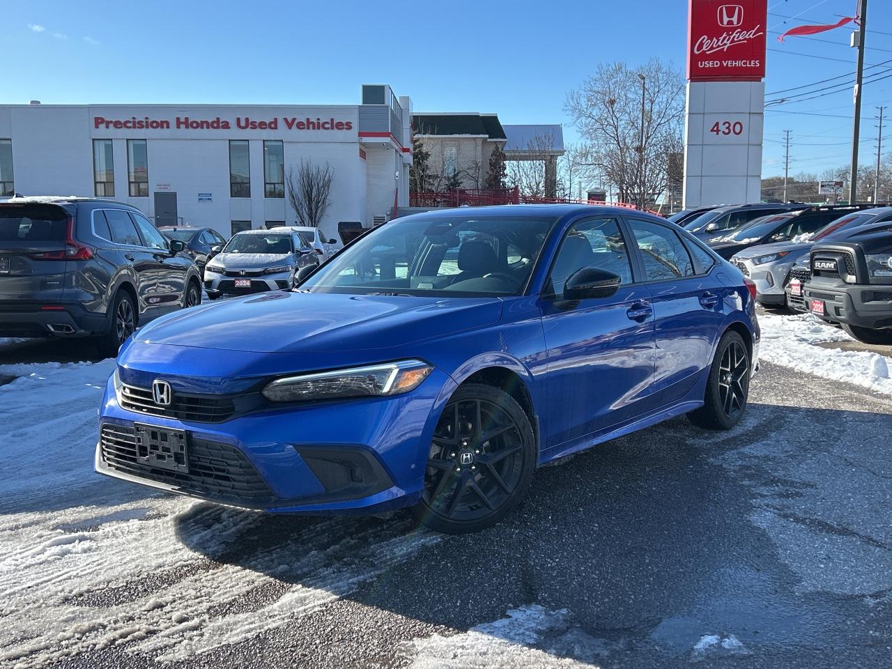 2024 Honda Civic Sedan Sport CarPlay Rear Cam Sunroof Heated Seats Photo