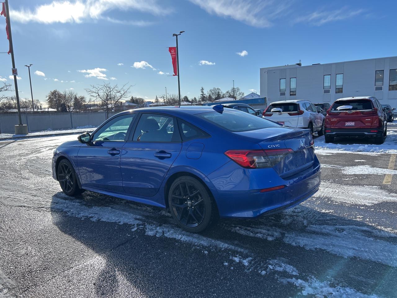 2024 Honda Civic Sedan Sport CarPlay Rear Cam Sunroof Heated Seats Photo3