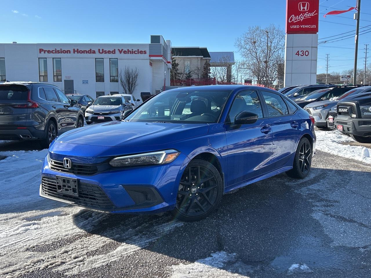 2024 Honda Civic Sedan Sport CarPlay Rear Cam Sunroof Heated Seats Photo