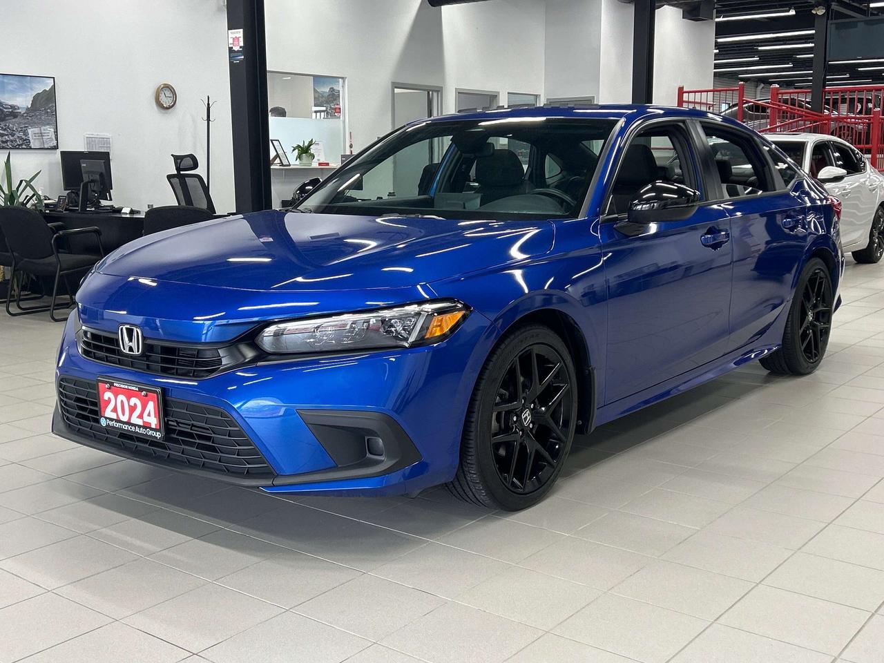 2024 Honda Civic Sedan Sport CarPlay Rear Cam Sunroof Heated Seats Photo