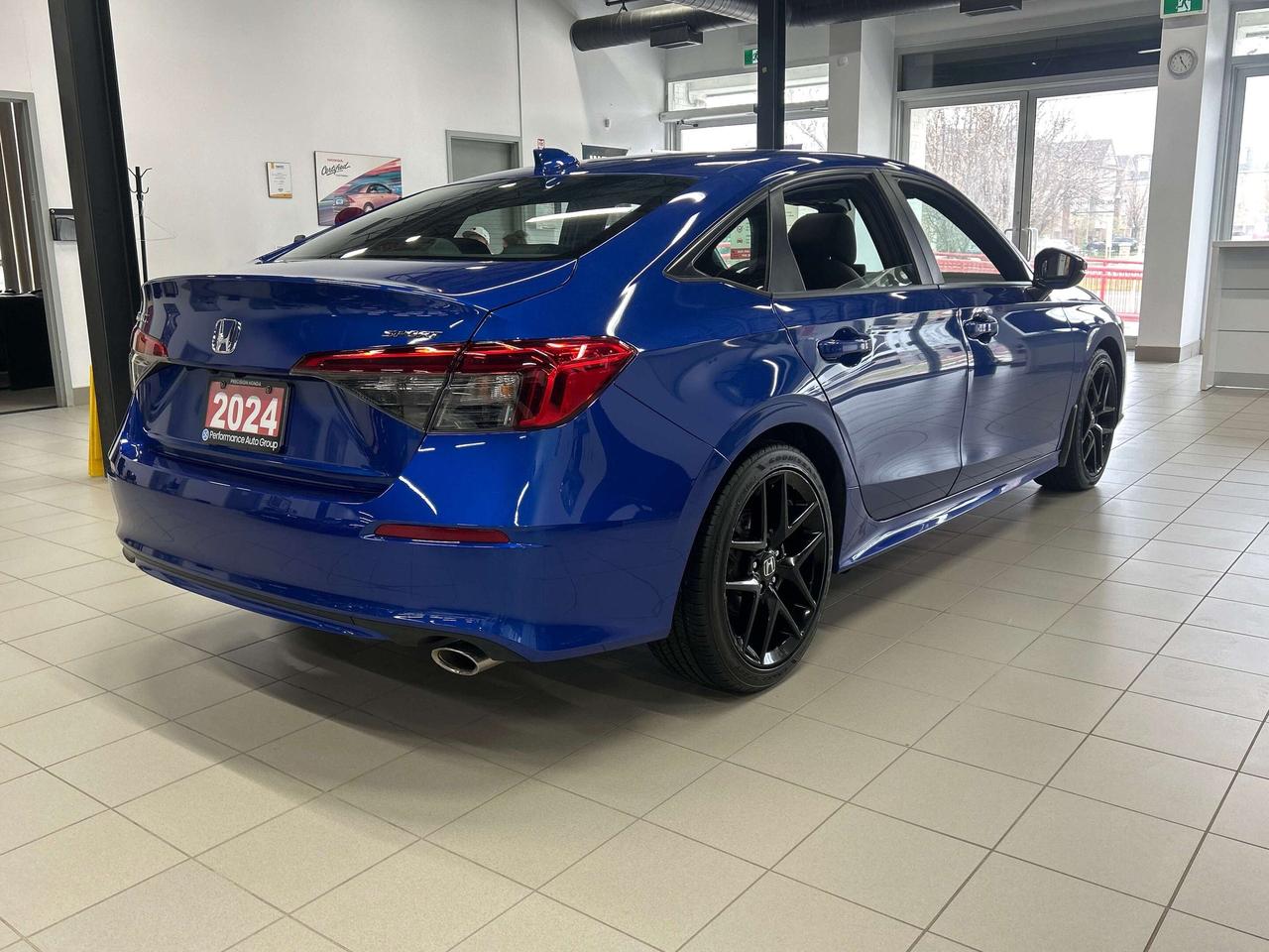 2024 Honda Civic Sedan Sport CarPlay Rear Cam Sunroof Heated Seats Photo