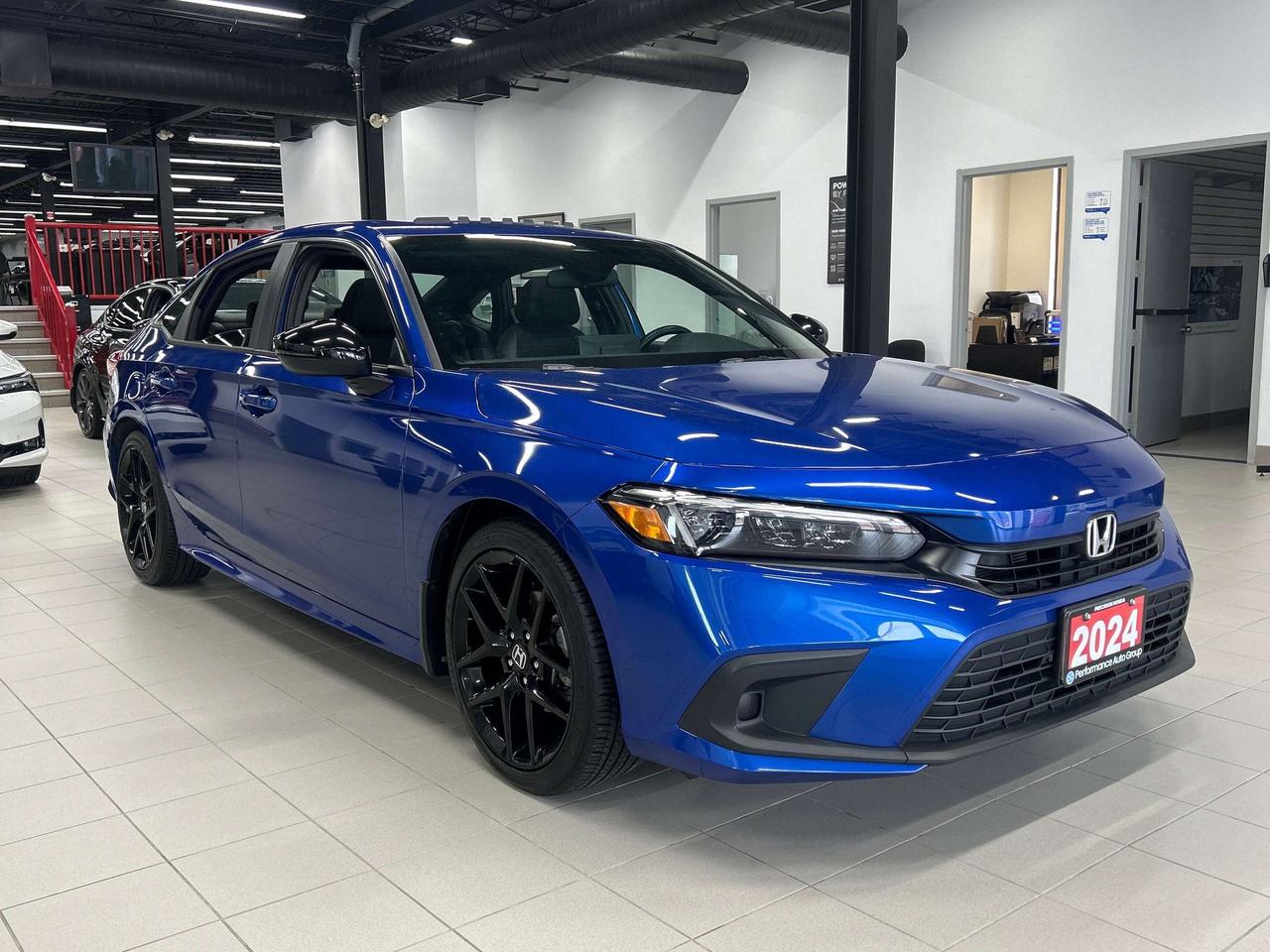 2024 Honda Civic Sedan Sport CarPlay Rear Cam Sunroof Heated Seats Photo